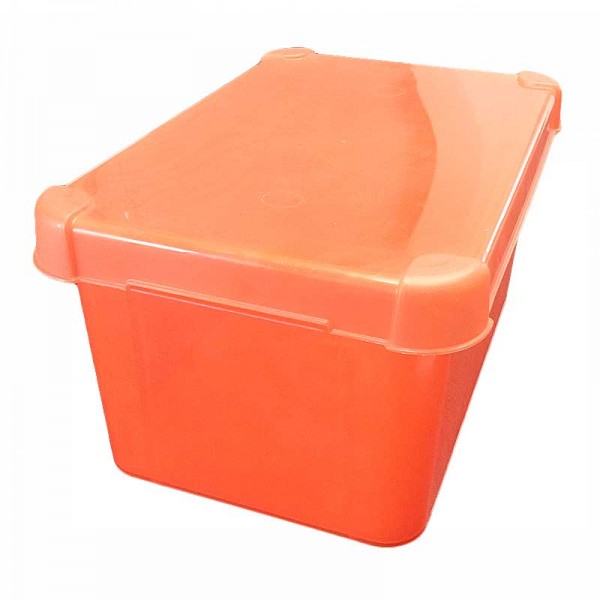 Terry Milano S6 - Κουτι Αποθηκευσης Πλαστικο Πορτοκαλι 28x19x14cm