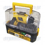 FF Group CSC 3.6V Easy - Κατσαβιδι Μπαταριας με 54 Μυτες 41312 FF Group CSC 3.6V Easy - Κατσαβιδι Μπαταριας με 54 Μυτες 41312